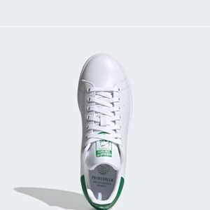 Stan smith Adidas white and green combination